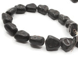 23 16mm Laughing Head Black Synthetic Turquoise Stone Beads Gemstone Beads Dyed Beads Jewelry Making Beading Supplies