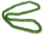 99 4mm Clear Green Glass Cube Beads Full Strand Jewelry Making Beading Supplies Loose Beads to String