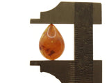 12 17mm Tortoiseshell Teardrop Cabochons Flat Back Cabochons Vintage Lucite Cabochons Plastic Cabochons Jewelry Making Crafting Supplies