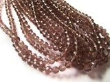 6mm Round Crystal Beads Lilac Purple Beads Crystal Glass Beads Full Strand Beading Supplies Jewelry Making Faceted Round Beads
