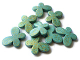 30mm Sky Blue Butterfly Beads Sparkly Beads Plastic Butterflies Moth Beads Glitter Animal Beads Jewelry Making Beading Supplies Smileyboy