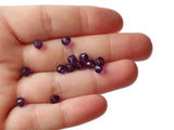 5mm Beads Regal Deep Purple Beads Faceted Bicone Beads Acrylic Beads Plastic Beads Loose Beads Jewelry Making Beading Supplies
