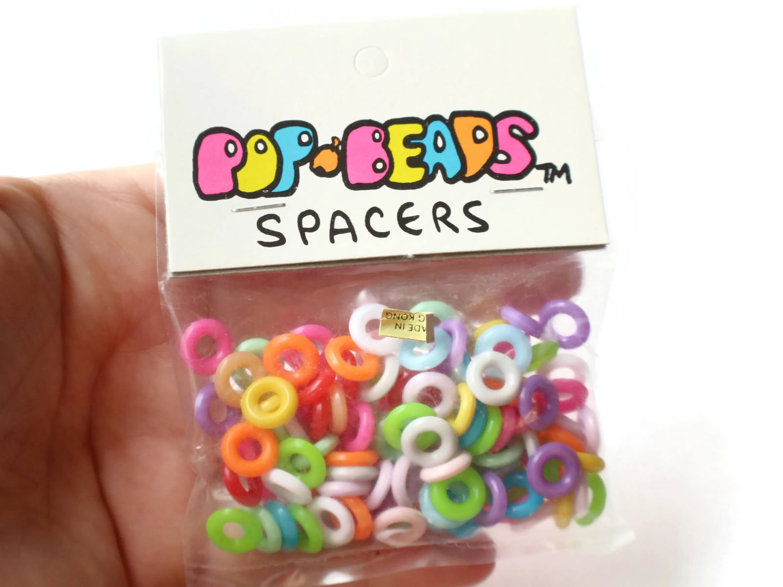  VILLCASE 30 PCS Round Spacer Beads Bracelet spacers