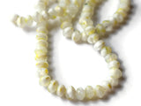 6mm x 8mm White Beads Crystal Rondelle Beads Full Strand 17 Inch Abacus Beads Jewelry Making Beading Supplies
