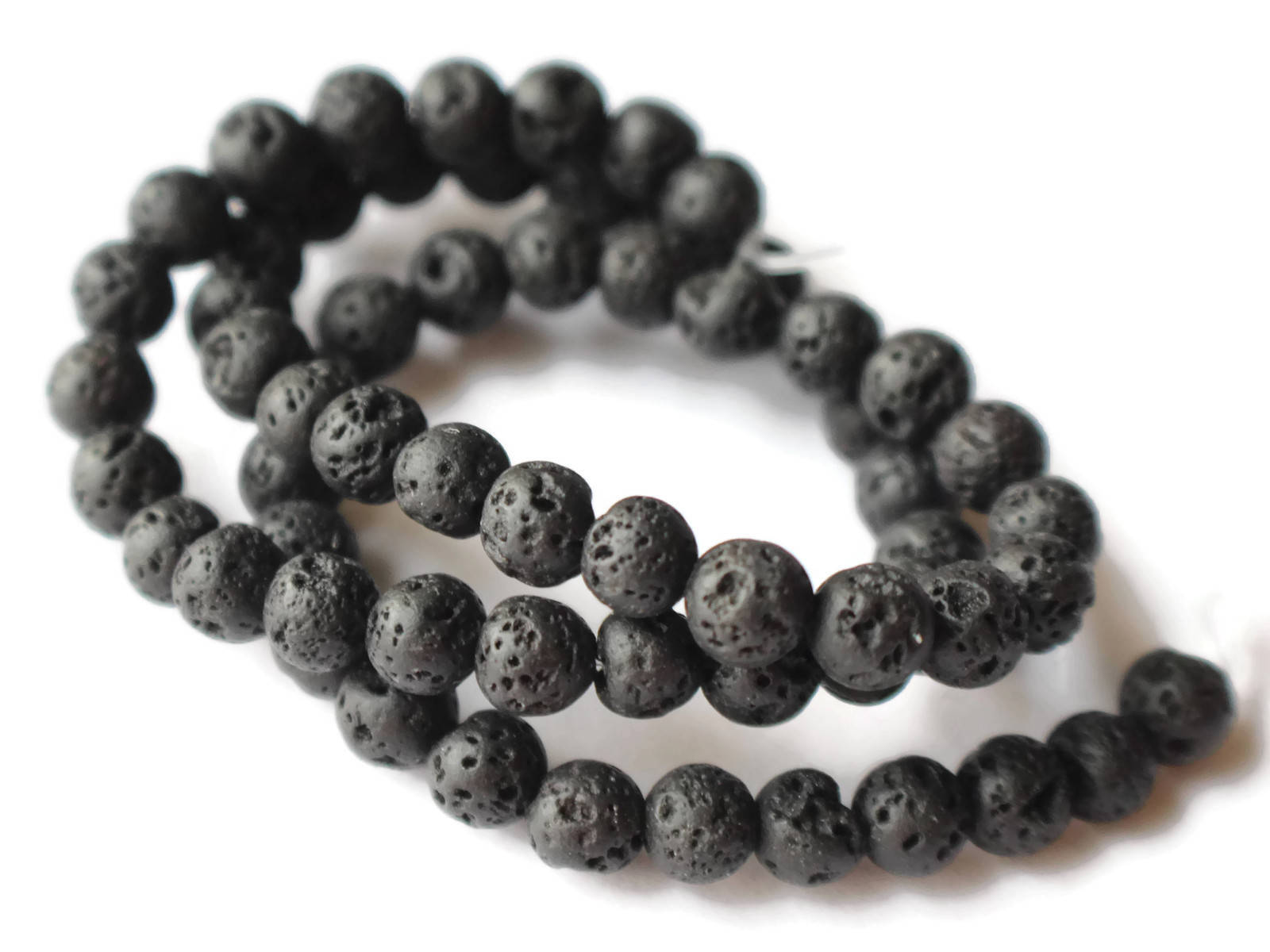 6mm, 8mm, 10mm Waxed Black Lava Beads Round Black Beads for Jewelry Making  Round Lava Stone Volcanic Rock Beads 6mm 8mm 10mm 