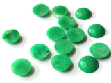 18mm Round Green Cabs Flat Back Cabochons Vintage Cabochons Lucite Cabochons Jewelry Making Crafting Supplies Plastic Cabochons Smileyboy