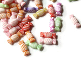 Wrapped Candy Beads Mixed Color Beads Multi-color Plastic Beads Acrylic Beads Jewelry Making Beading Supplies Loose Food Beads Smileyboy