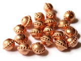 10mm Patterned Round Beads Vintage Red Copper Plated Plastic Bead Saucer Ring Beads Jewelry Making Beading Supplies Loose Ball Beads10mm Patterned Round Beads Vintage Red Copper Plated Plastic Bead Saucer Ring Beads Jewelry Making Beading Supplies Loose Ball Beads