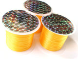 Golden Yellow Elastic Cord 0.8mm Elastic Thread 10 Meters per roll of Beading Elastic Wire Beading Cord Thread Stretchy Cord