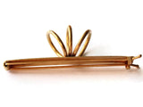 Vintage Gold Barrette with Loop Design Barrette Hair Decor Fashion Accessory from the 1950s or 1960s Golden Hair Clip Smileyboy