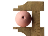 18mm Beads Pink Beads Round Wood Beads Vintage Beads Wooden Beads Loose Beads New Old Stock Beads Macrame Beads Jewelry Making Smileyboy