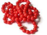 96 8mm Beads Vintage Beads Red Plastic Beads Round Red Beads Loose Beads Jewelry Making Beading Supplies96 8mm Beads Vintage Beads Red Plastic Beads Round Red Beads Loose Beads Jewelry Making Beading Supplies