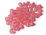 Pink Dice Beads 8mm Cube Beads 6 sided Dice Beads Plastic Dice Beads Acrylic Dice Beads Six Sided Dice