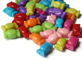 Mixed Color Beads Hard Candy Beads Acrylic Beads Plastic Beads Rainbow Colored Bead Fun Beads Cute Beads Novelty Beads Party Beads