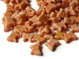 Orange Butterfly Beads Plastic Butterflies Small Beads Moth Beads Acrylic Beads Miniature Animal Beads Beading Supplies Jewelry Making