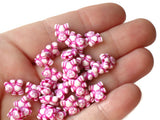 Magenta Pink Beads Teddy Bear Beads Plastic Beads Animal Beads Small Beads Toy Beads Cute Beads Kawaii Beads Jewelry Making