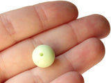 12mm Beads Large Round Light Green Beads Vintage Lucite Beads Celadon Beads Ball Beads Gumball Beads New Old Stock Beads Jewelry Making