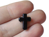16mm Cross Beads Black Cross Beads Plastic Crosses Christian Beads Jewelry Making Beading Supplies Acrylic Cross Beads Smileyboy