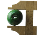 19mm x 17mm Round Green Wood Beads Organic Shaped Wooden Ball Beads Jewelry Making Beading Supplies Macrame Beads Large Hole Beads
