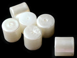 20mm Pearl Tube Beads Vintage Cultura Pearls Made in Japan Faux Plastic Pearl Jewelry Making Beads for Stringing
