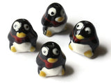 Porcelain Penguin Beads Bird Beads Porcelain Glass Beads Antarctic Animal Beads Jewelry Making Beading Supplies Loose Bead