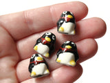 Porcelain Penguin Beads Bird Beads Porcelain Glass Beads Antarctic Animal Beads Jewelry Making Beading Supplies Loose Bead