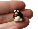 Porcelain Penguin Beads Bird Beads Porcelain Glass Beads Antarctic Animal Beads Jewelry Making Beading Supplies Loose Bead