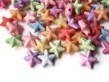 10mm Mixed Colors Star Plastic Beads Loose Miniature Celestial Beads Jewelry Making Beading Supplies Acrylic Sky Beads to String