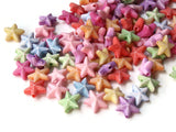 10mm Mixed Colors Star Plastic Beads Loose Miniature Celestial Beads Jewelry Making Beading Supplies Acrylic Sky Beads to String