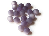 8mm Purple Matte Lucite Beads Round Beads Moonglow Lucite Bead Vintage Beads Ball Beads Jewelry Making Beading Supplies Smileyboy