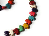 15mm Howlite Elephant Beads Gemstone Beads Dyed Beads Mixed Color Beads Multicolor Beads Jewelry Making Beading Supplies Howlite Beads