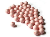 10mm Round Pink Beads Vintage Lucite Beads Pink Plastic Beads New Old Stock Beads Crafting Supplies Bubblegum Beads to string