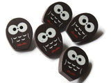 19mm Brown Owl Button Wooden Buttons Shank Buttons Bird Buttons Wood Buttons Kawaii Buttons Animal Buttons