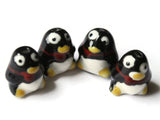 Porcelain Penguin Beads Bird Beads Porcelain Glass Beads Antarctic Animal Beads Jewelry Making Beading Supplies Loose Bead