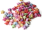 10mm Mixed Colors Star Plastic Beads Loose Miniature Celestial Beads Jewelry Making Beading Supplies Acrylic Sky Beads to String