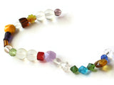 8 Inch Strand of Mixed Glass Beads to String Jewelry Making Beading Supplies Multi-Color Beads Mixed Shape Beads