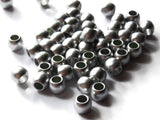 9mm Silver Acrylic Beads Tube Beads to String Large Hole Beads Spray Painted Beads Lightweight Beads European Style Beads Jewelry Making