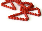 31mm Orange Vintage Plastic Beads Open Bumpy Triangle Beads Jewelry Making Beading Supplies Loose Beads to String