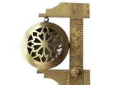36mm Round Filigree Locket Brass Locket Charm Jewelry Making and Beading Supplies Diffuser Pendant