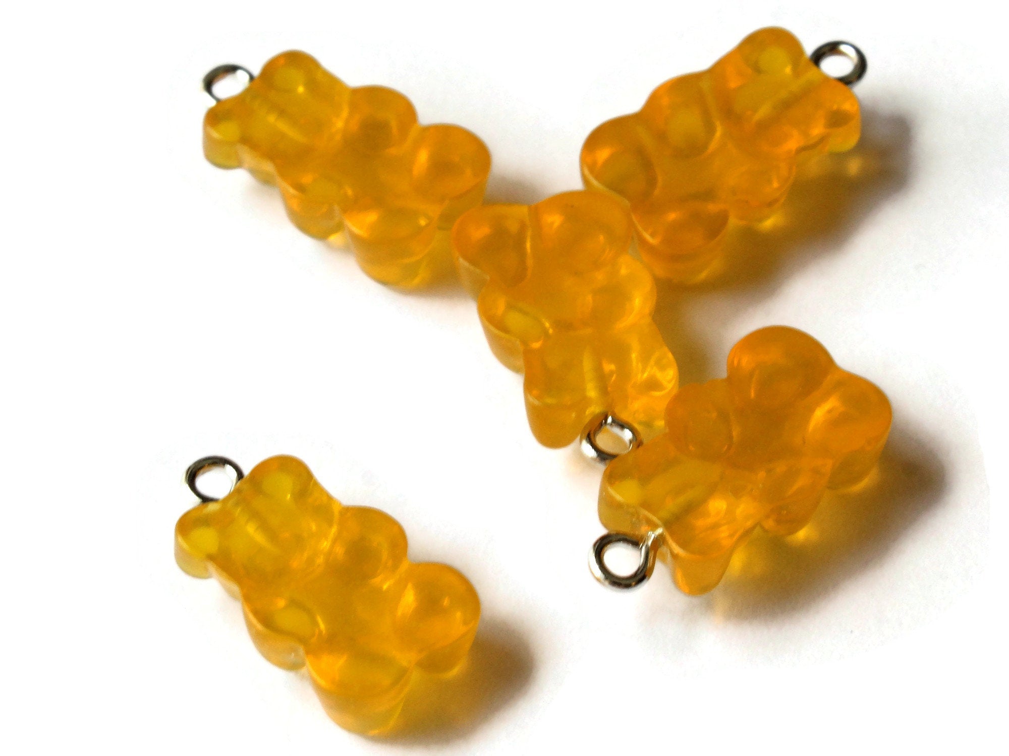 5/10/20 Pieces Super LARGE Pastel Jelly Gummy Bear Charms , Craft Supplies,  Decoden Crafts, -  Sweden