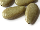 5 44mm Light Brown Nugget Beads Stone Look Plastic Beads Jewelry Making Beading Supplies Loose Beads Acrylic Beads