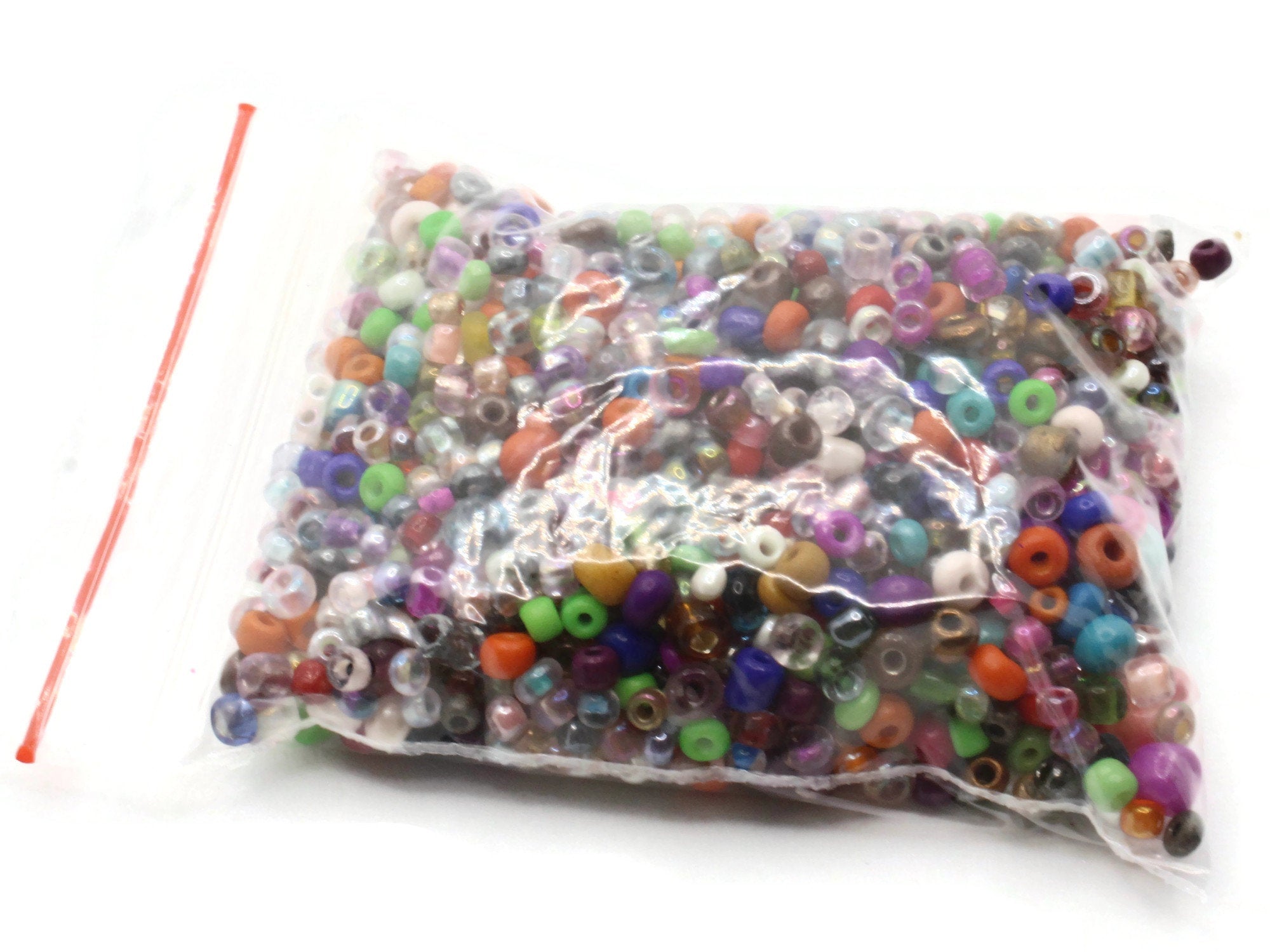 Mixed Sizes & Color Glass Seed Beads for jewelry Making Crafts/1oz