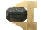 6 30mm Black Beads Acrylic Gems Rectangle Jewel Beads Acrylic Jewels Plastic Beads to String Jewelry Making Beading Supplies