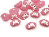 20 Pink Hair Girl Face Buttons Shank Buttons Ginger Buttons Decorative Buttons Kawaii Buttons 22mm Buttons Girl Buttons