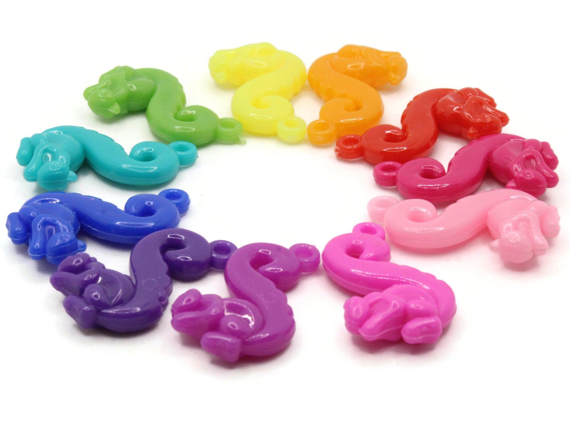 8 33mm Mixed Color Plastic Squirrel Charms by Smileyboy Beads | Michaels