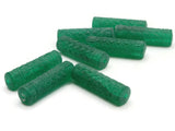 8 27mm Green Vintage Plastic Beads Crosshatch Patterned Tube Beads Jewelry Making Beading Supplies Loose Beads to String
