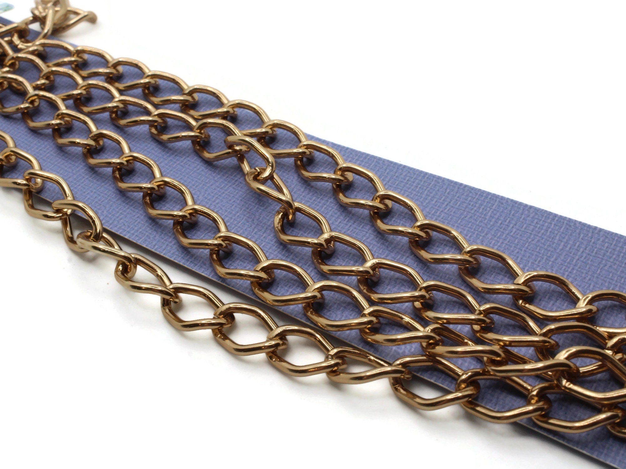 Copper curb sale chain