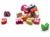 20 Clay Butterfly Beads Polymer Clay Beads Mixed Beads Multicolor Beads Moth Insect Beads Small Loose Beads Bug Beads Jewelry Making