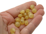 20 grams 9mm x 6mm Yellow Rondelle Beads Czech Glass Beads John Beads Vials Jewelry Making Beading Supplies