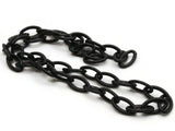 15.75 Inch  Black Plastic Oval Chain Jewelry Making Beading Supplies 40cm chain Jewelry Findings 13x8mm links Smileyboy